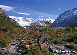 Travel weather - Mountains Mountain view in Pategonia Argentina